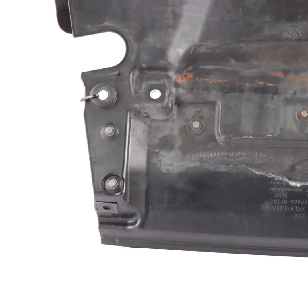 Porsche Cayenne 92A Centre Engine Heat Shield Cover Plate Insulation - SKU 7P5819523B - Part number 7P5819523B
