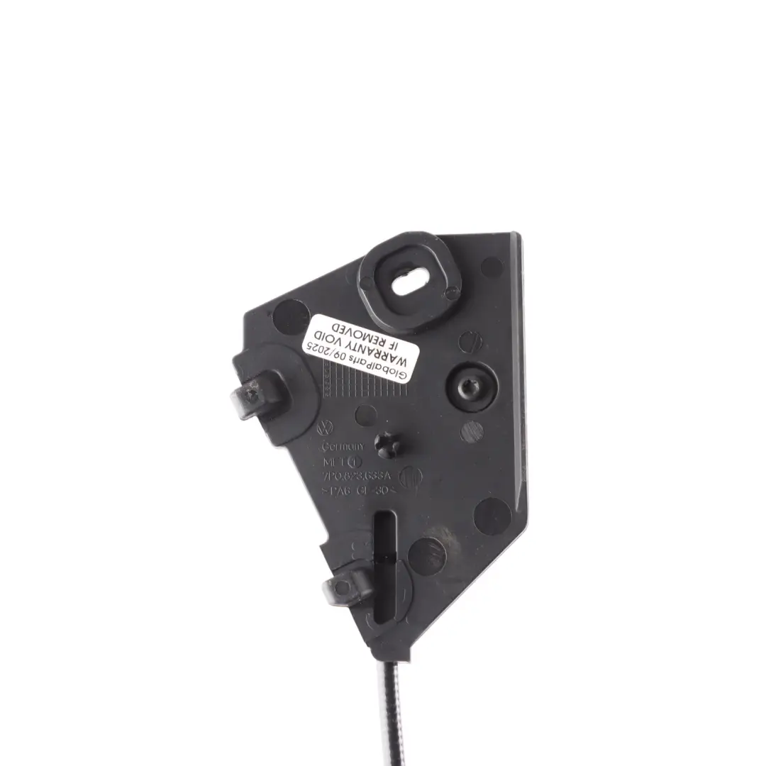 Bonnet Hood Release Bowden Cable 95851153500 to Porsche Cayenne 92A with Part number 7P5823535 Porsche Cayenne 92A Bonnet Hood Release Bowden Cable 95851153500 - SKU 7P5823535 - Part number 7P5823535