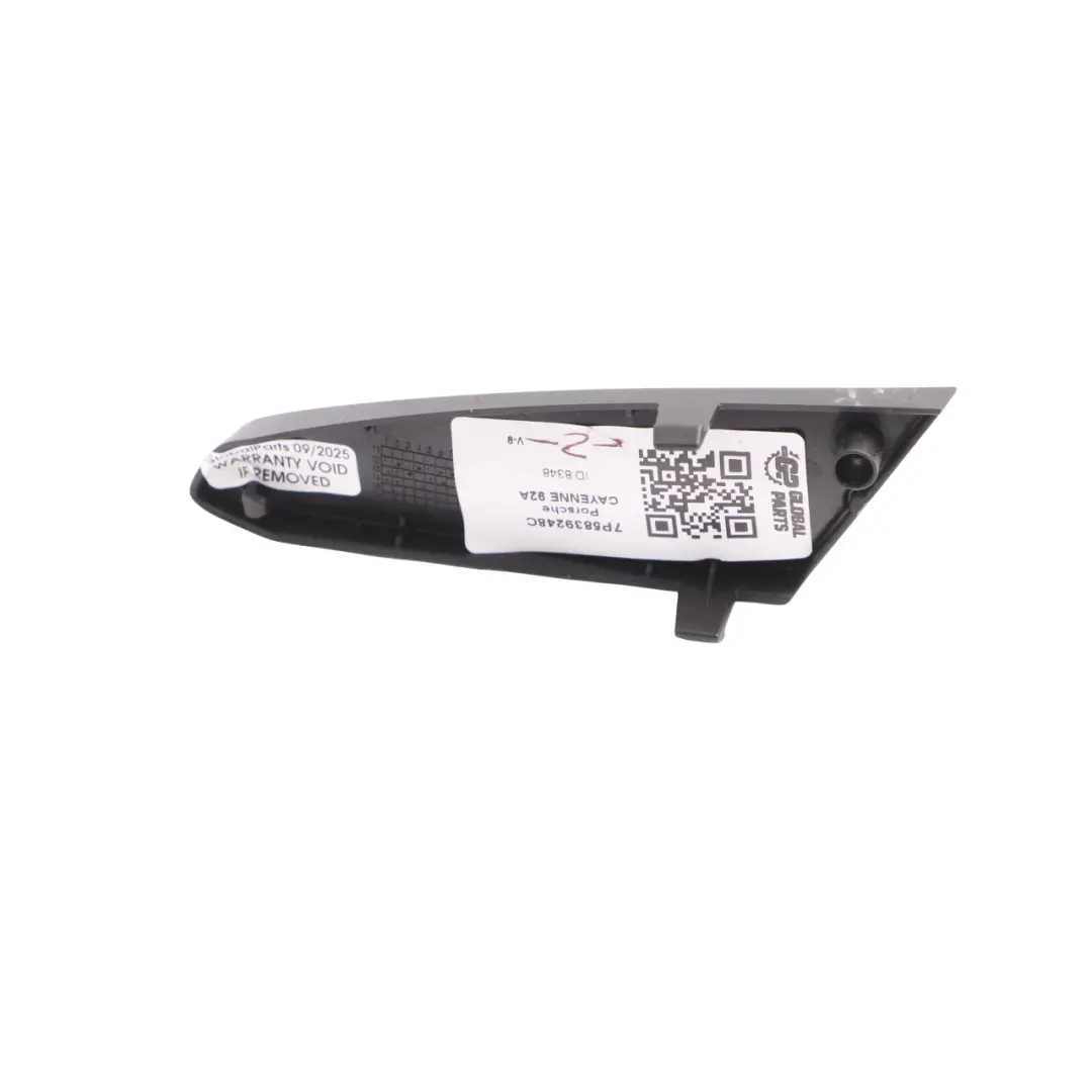 Copertura Maniglia Porta Posteriore Sinistra per Porsche Cayenne 92A con numero di parte 7P5839248C Porsche Cayenne 92A Copertura Maniglia Porta Posteriore Sinistra - SKU 7P5839248C - Numero di parte 7P5839248C