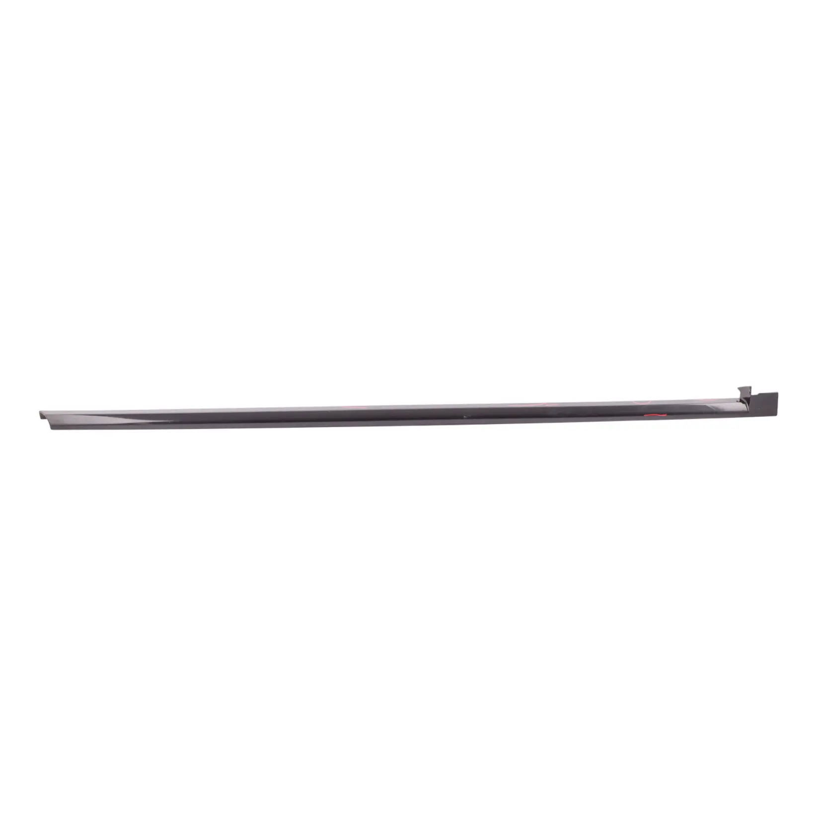 Porsche Cayenne 92A Side Skirt Sill Strip Cover Front Left N/S Jet Black - C9X