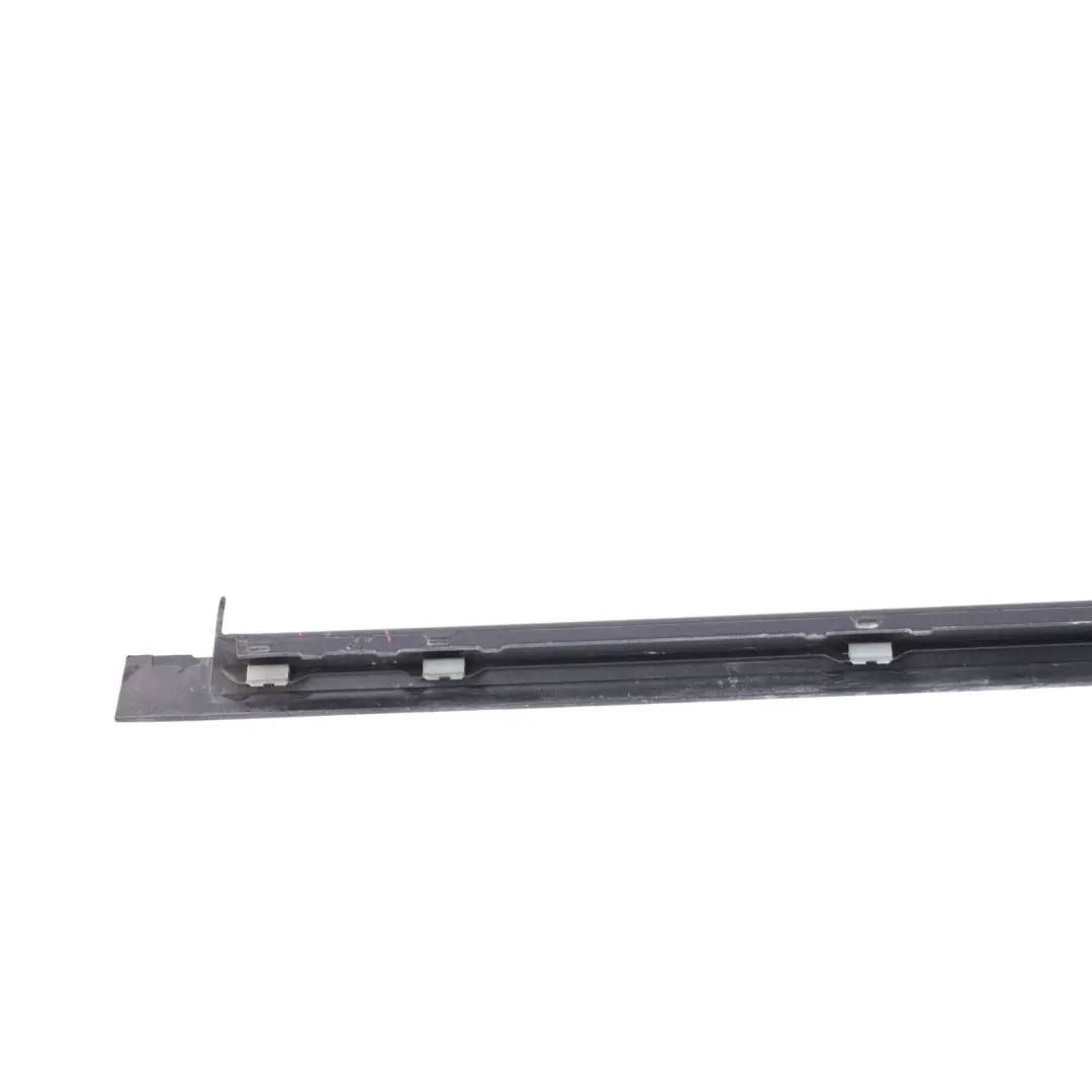 Side Skirt Sill Strip Cover Front Left N/S Jet Black - C9X to Porsche Cayenne 92A with Part number 7P5853537 Porsche Cayenne 92A Side Skirt Sill Strip Cover Front Left N/S Jet Black - C9X - SKU 7P5853537-JBL - Part number 7P5853537