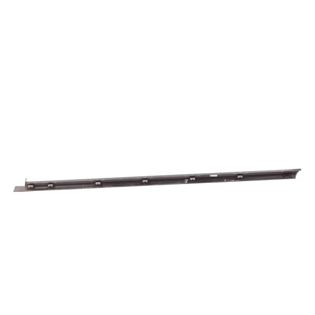 Porsche Cayenne 92A Seitenschweller Leiste Abdeckung Vorne Links Tiefschwarz C9X - SKU 7P5853537-JBL - Teilenummer 7P5853537