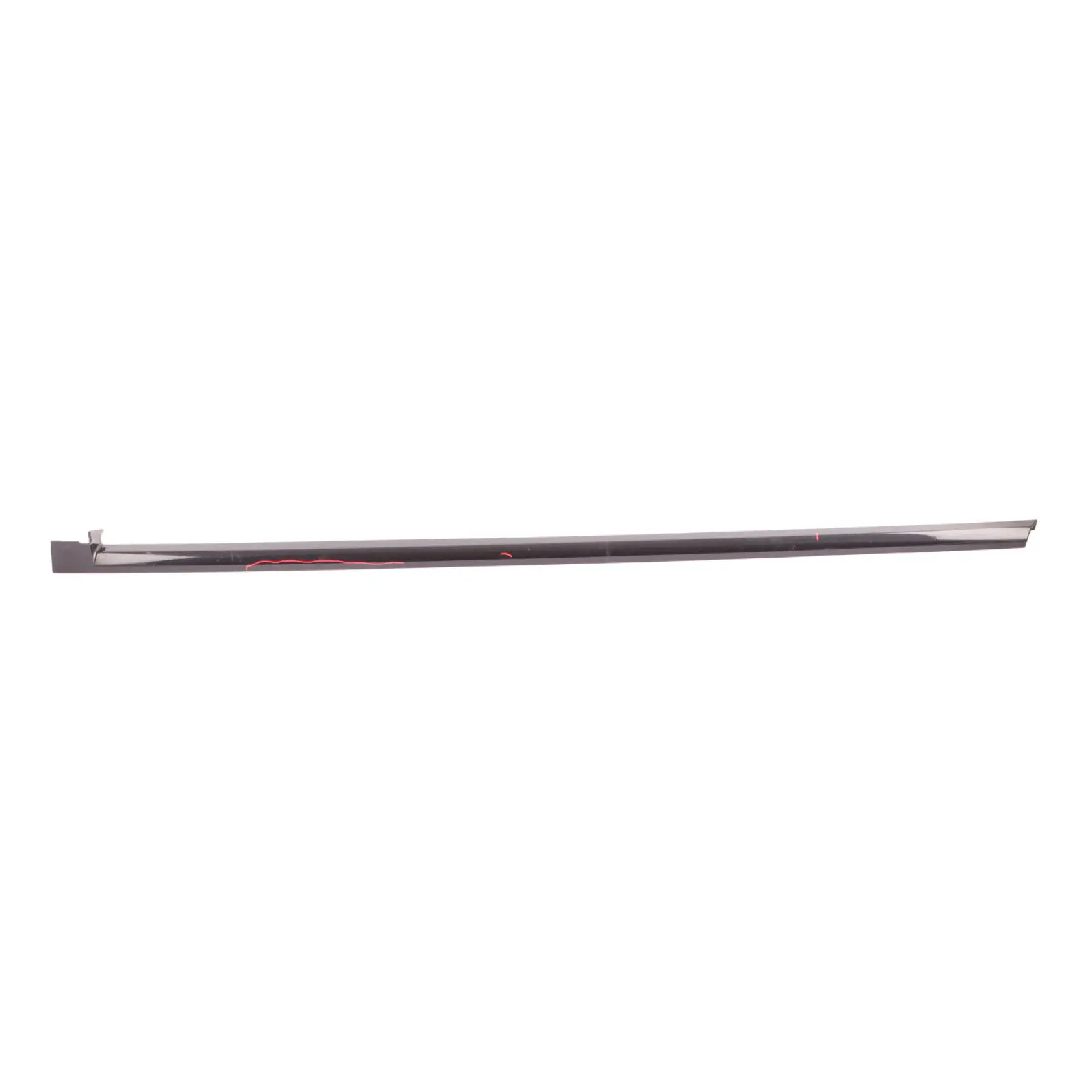Porsche Cayenne 92A Side Skirt Front Right O/S Sill Strip Jet Black - C9X