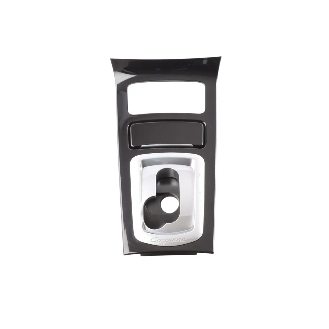 Selector Selecting Lever Surround Cover to Porsche Cayenne 92A Gear with Part number 7P5863324F Porsche Cayenne 92A Gear Selector Selecting Lever Surround Cover - SKU 95855332400 - Part number 7P5863324F
