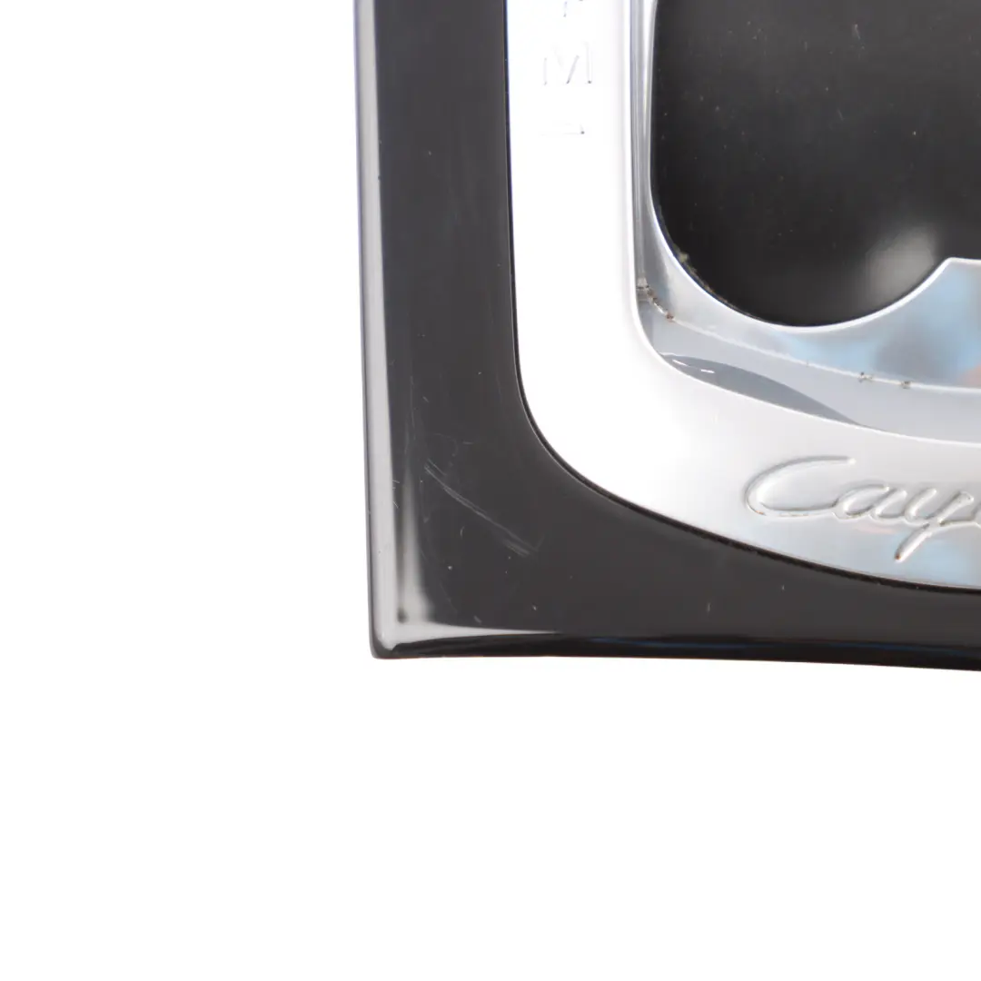 Selector Selecting Lever Surround Cover to Porsche Cayenne 92A Gear with Part number 7P5863324F Porsche Cayenne 92A Gear Selector Selecting Lever Surround Cover - SKU 95855332400 - Part number 7P5863324F