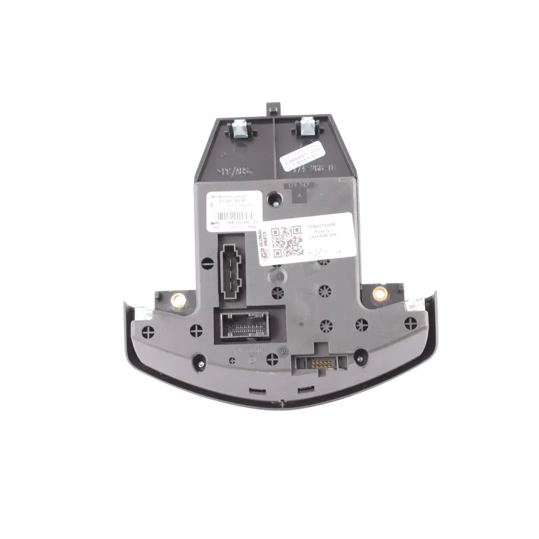 Porsche Cayenne 92A Heated Seat Switch Centre Console Button Panel - SKU 7P5927325R - Part number 7P5927325R