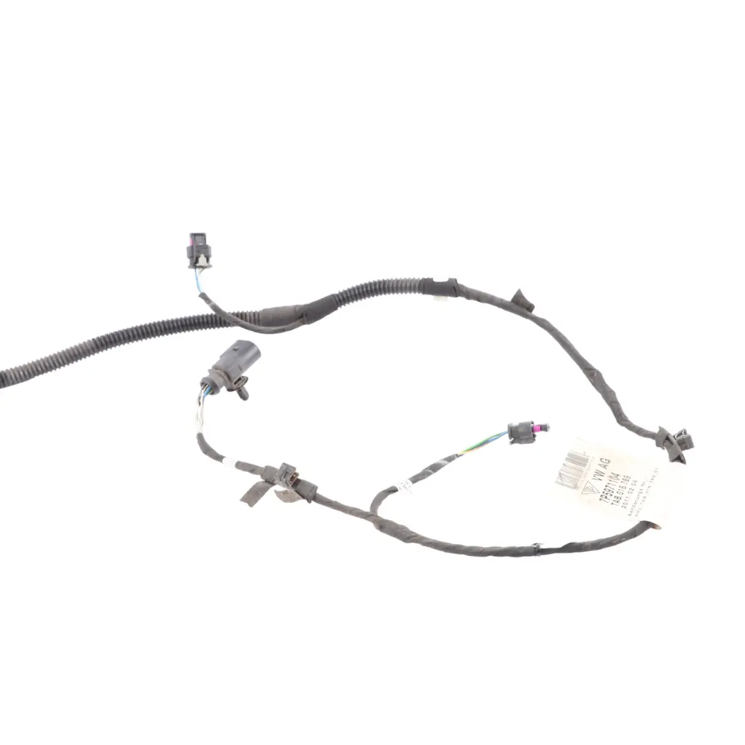 Porsche Cayenne 92A Sensor Aparcamiento PDC Cable Arnés Trasero - SKU 7P5971104 - Número de pieza 7P5971104