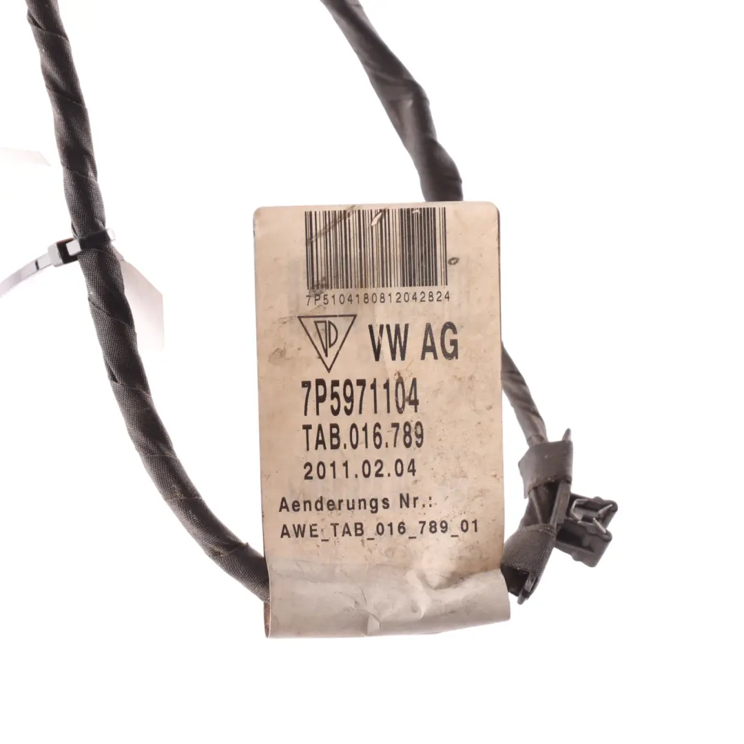 Porsche Cayenne 92A Sensor Aparcamiento PDC Cable Arnés Trasero - SKU 7P5971104 - Número de pieza 7P5971104