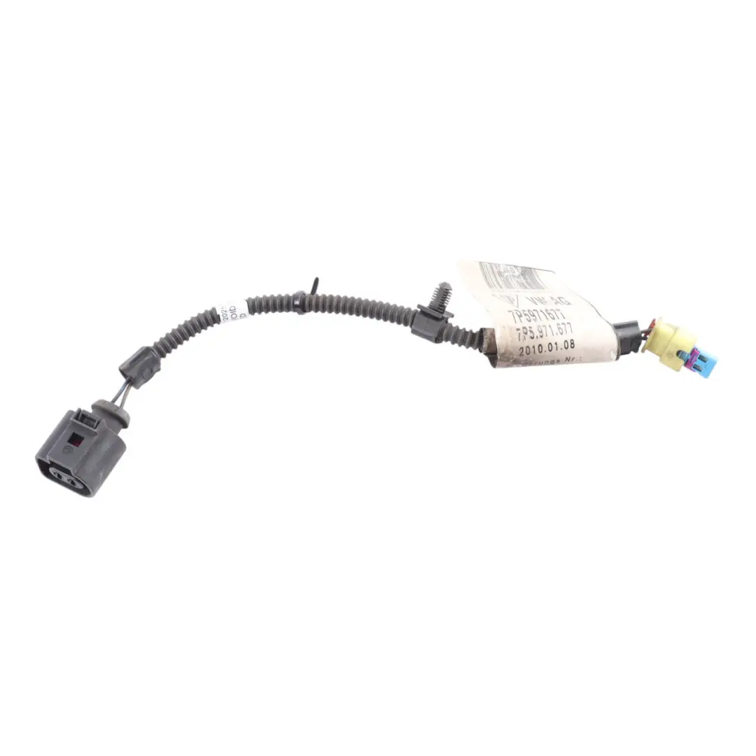 Crash Impact Module Sensor Wiring Harness Cable to Porsche Cayenne 92A with Part number 7P5971677 Porsche Cayenne 92A Crash Impact Module Sensor Wiring Harness Cable - SKU 7P5971677 - Part number 7P5971677