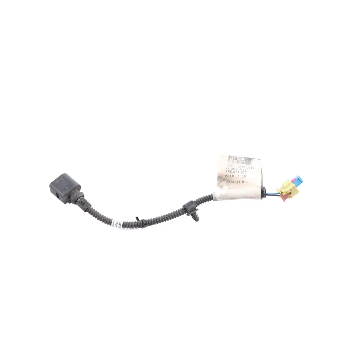Crash Impact Module Sensor Wiring Harness Cable to Porsche Cayenne 92A with Part number 7P5971677 Porsche Cayenne 92A Crash Impact Module Sensor Wiring Harness Cable - SKU 7P5971677 - Part number 7P5971677