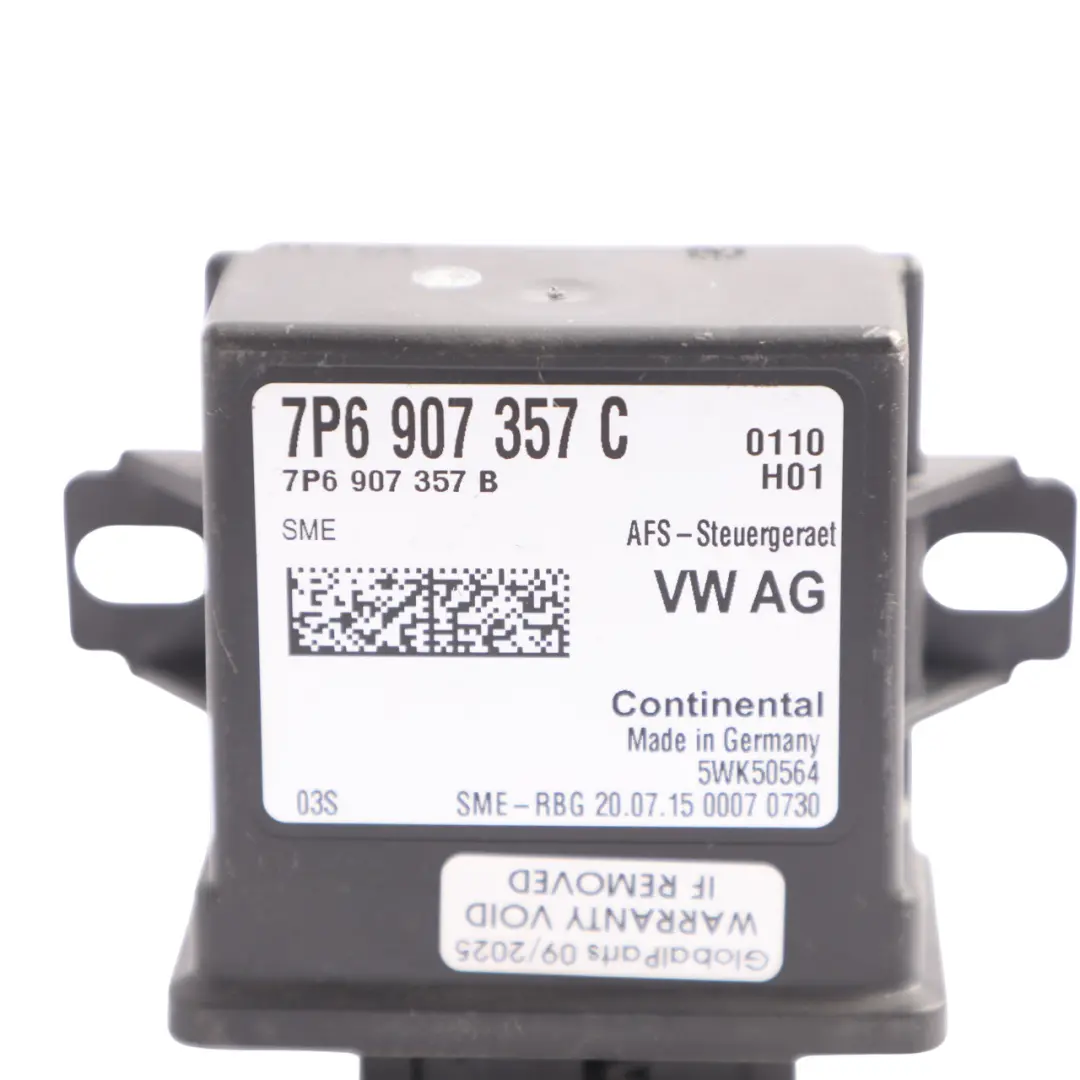 Audi A3 8V VW Touareg 7P Module Commande Phares Xénon - SKU 7P6907357C - Numéro de pièce 7P6907357C