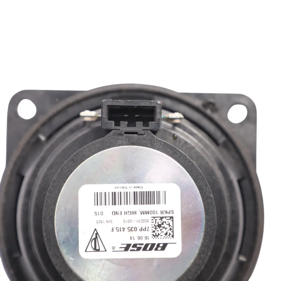 Porta Anteriore Altoparlante Tono Medio Sinistra per Porsche Cayenne 92A con numero di parte 7PP035415F Porsche Cayenne 92A Porta Anteriore Altoparlante Tono Medio Sinistra - SKU 7PP035415F - Numero di parte 7PP035415F