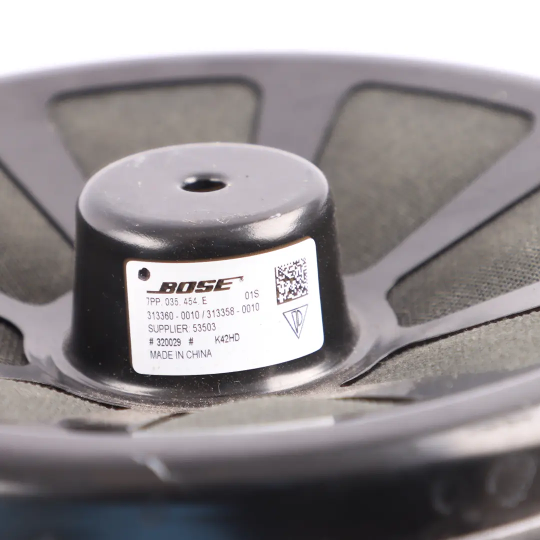 Porsche Cayenne 92A Front Door Bass Loudspeaker Left Right N/O/S - SKU 7PP035454E - Part number 7PP035454E