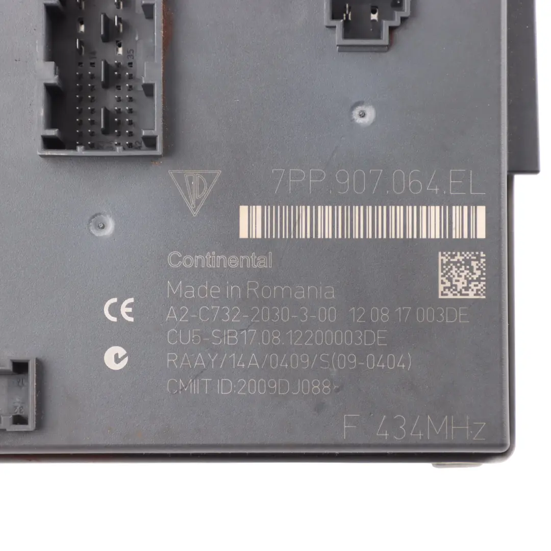 Porsche Cayenne 92A Body Comfort Module Control Unit - SKU 7PP907064EL - Part number 7PP907064EL