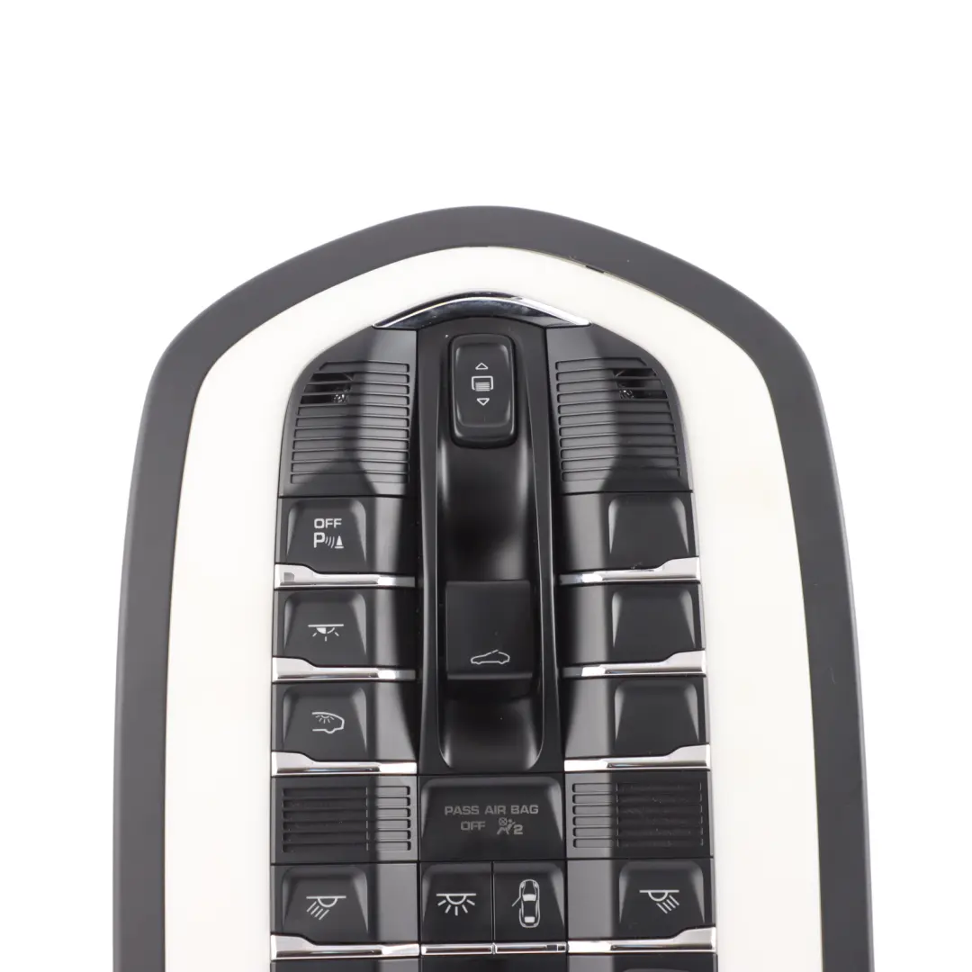 Roof Front Reading Lamp Interior Switch Panel to Porsche Cayenne 92A with Part number 7PP959551FA Porsche Cayenne 92A Roof Front Reading Lamp Interior Switch Panel - SKU 7PP959551FA - Part number 7PP959551FA
