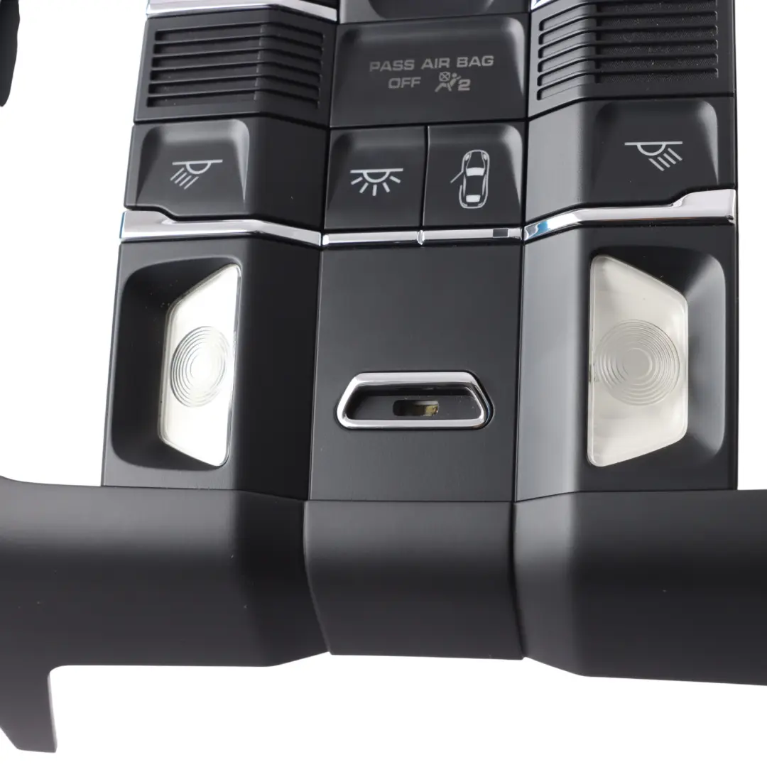 Roof Front Reading Lamp Interior Switch Panel to Porsche Cayenne 92A with Part number 7PP959551FA Porsche Cayenne 92A Roof Front Reading Lamp Interior Switch Panel - SKU 7PP959551FA - Part number 7PP959551FA