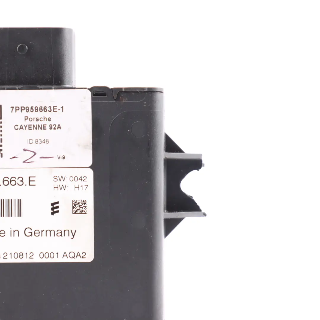 7P Module Stabilisateur Tension pour Porsche Cayenne 92A VW Touareg à propos du numéro de pièce 7PP959663E Porsche Cayenne 92A VW Touareg 7P Module Stabilisateur Tension - SKU 7PP959663E-1 - Numéro de pièce 7PP959663E