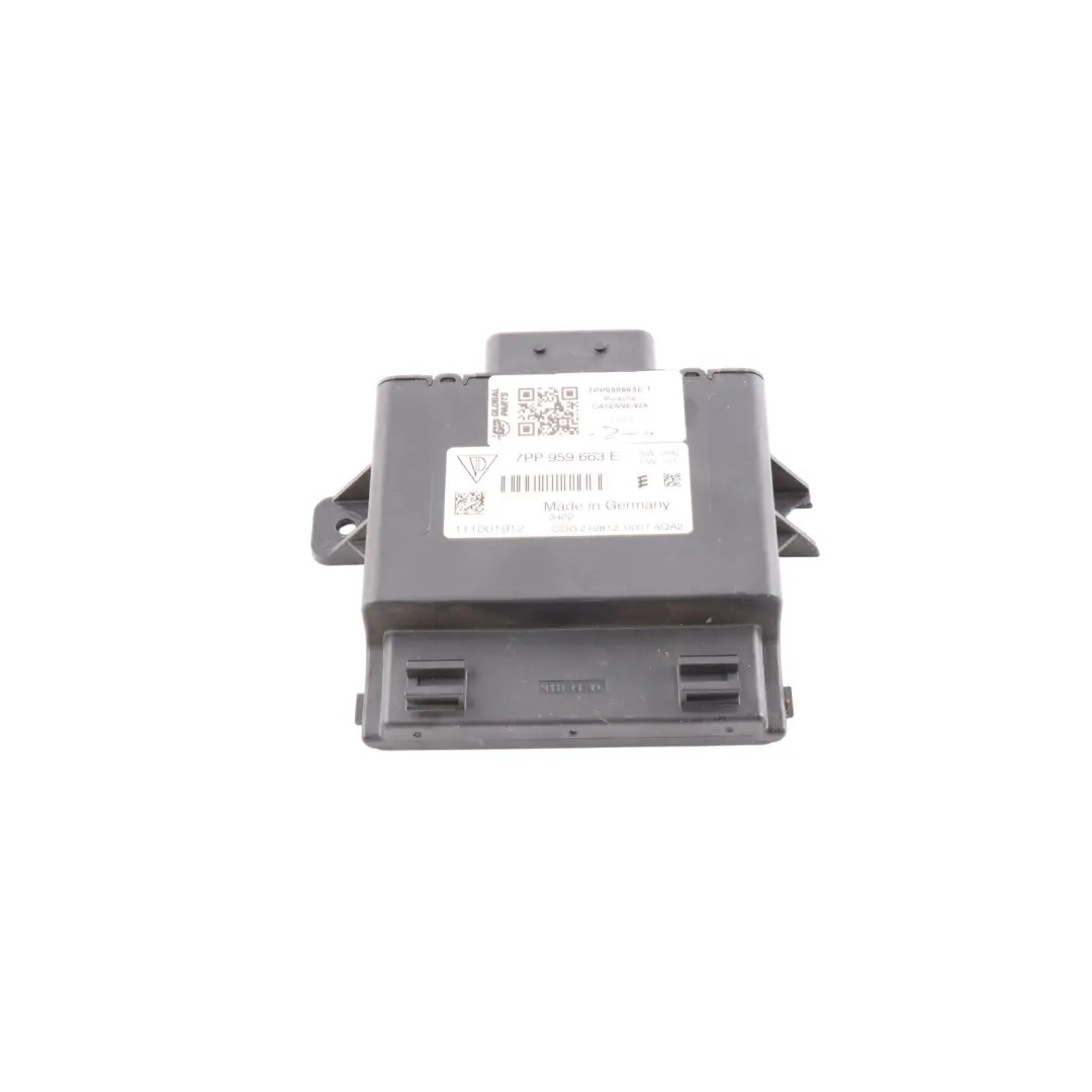 Porsche Cayenne 92A VW Touareg 7P Voltage Stabilizer Control Module - SKU 7PP959663E-1 - Part number 7PP959663E