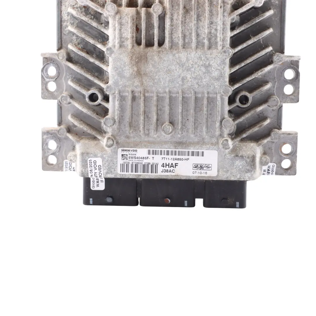 Ford Transit Connect 1.8 TDCI 75HP Engine Control ECU Manual - SKU 7T11-12A650-HF - Part number 7T11-12A650-HF