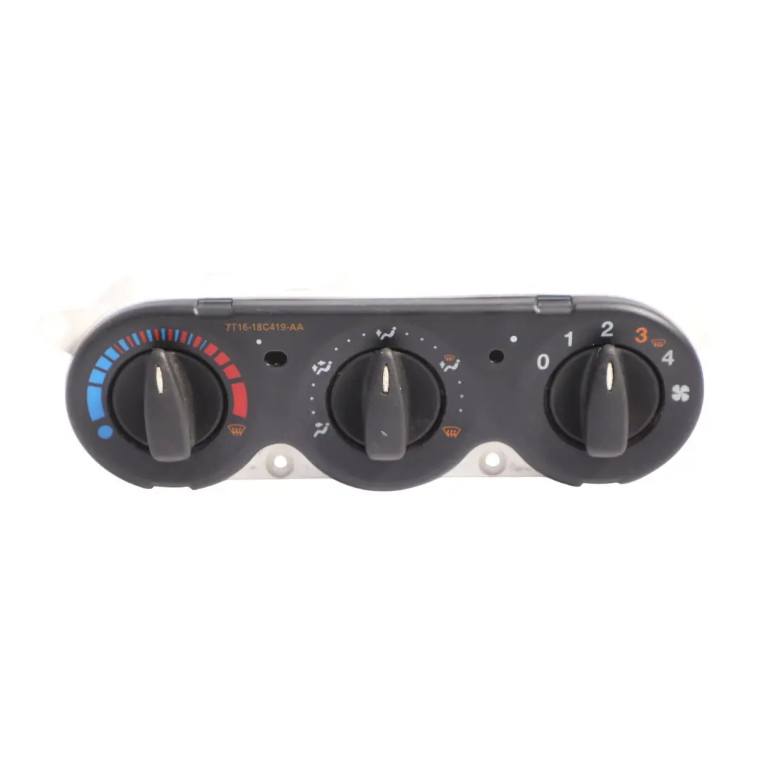 Ford Transit Connect Mk1 Heater Climate Control Unit Panel Switch - SKU 7T16-18C419-AA - Part number 7T16-18C419-AA