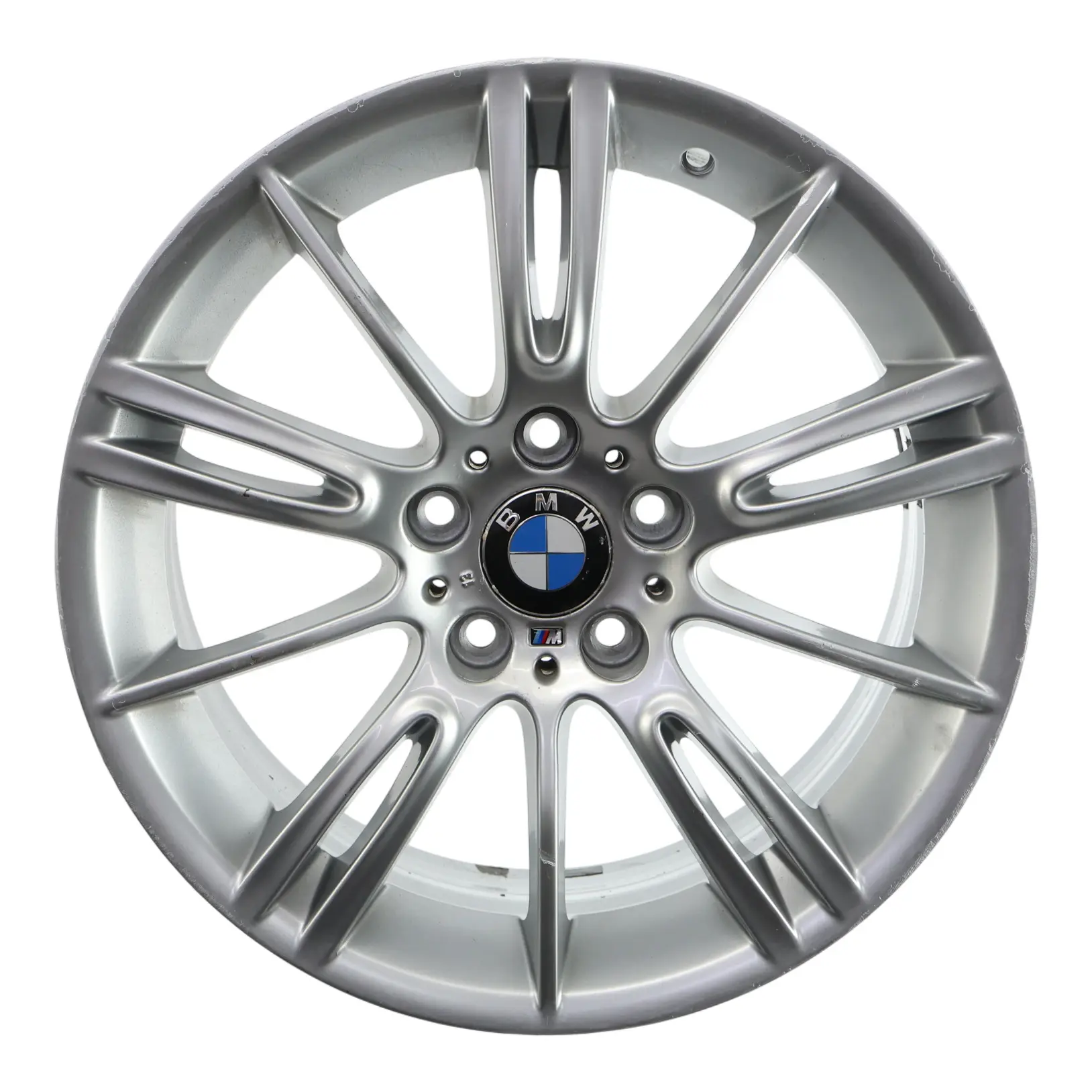 BMW E90 E91 E92 E93 Silver Front Alloy Wheel Rim 18" ET:34 8J M Spider Spoke 193