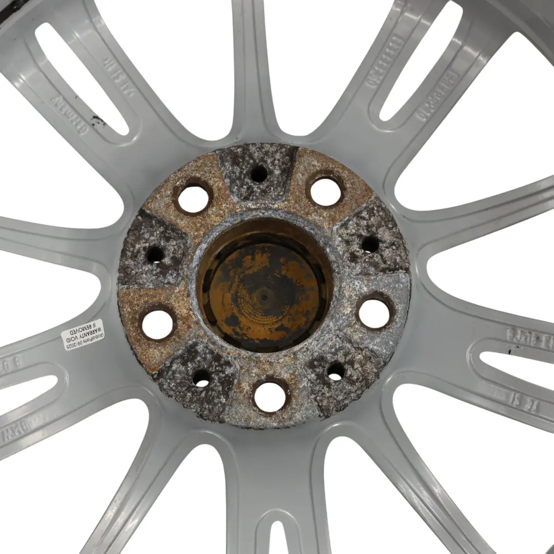 Front Alloy Wheel Rim 18" ET:34 8J M Spider Spoke 193 to BMW E90 E91 E92 E93 Silver with Part number 8036933 BMW E90 E91 E92 E93 Silver Front Alloy Wheel Rim 18" ET:34 8J M Spider Spoke 193 - SKU 8036933-13 - Part number 8036933