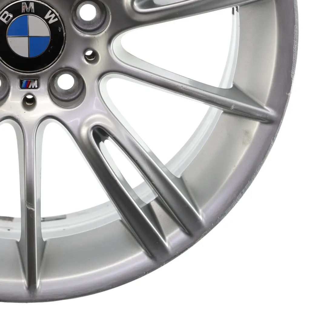 Front Alloy Wheel Rim 18" ET:34 8J M Spider Spoke 193 to BMW E90 E91 E92 E93 Silver with Part number 8036933 BMW E90 E91 E92 E93 Silver Front Alloy Wheel Rim 18" ET:34 8J M Spider Spoke 193 - SKU 8036933-13 - Part number 8036933
