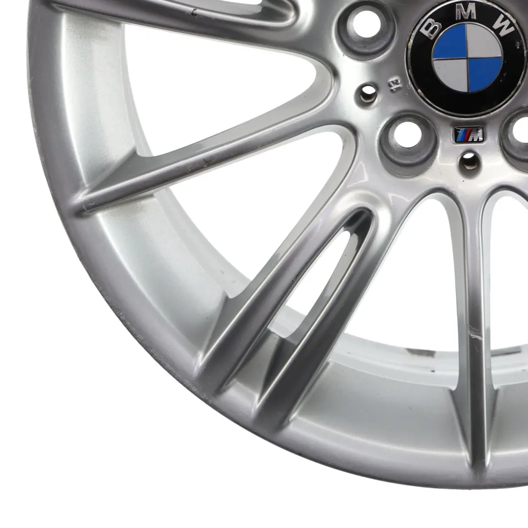 Front Alloy Wheel Rim 18" ET:34 8J M Spider Spoke 193 to BMW E90 E91 E92 E93 Silver with Part number 8036933 BMW E90 E91 E92 E93 Silver Front Alloy Wheel Rim 18" ET:34 8J M Spider Spoke 193 - SKU 8036933-13 - Part number 8036933