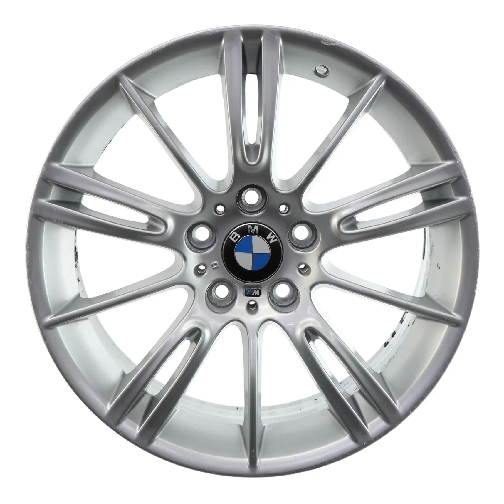 BMW E90 E91 E92 E93 Silver Front Alloy Wheel Rim 18" ET:34 8J M Spider Spoke 193