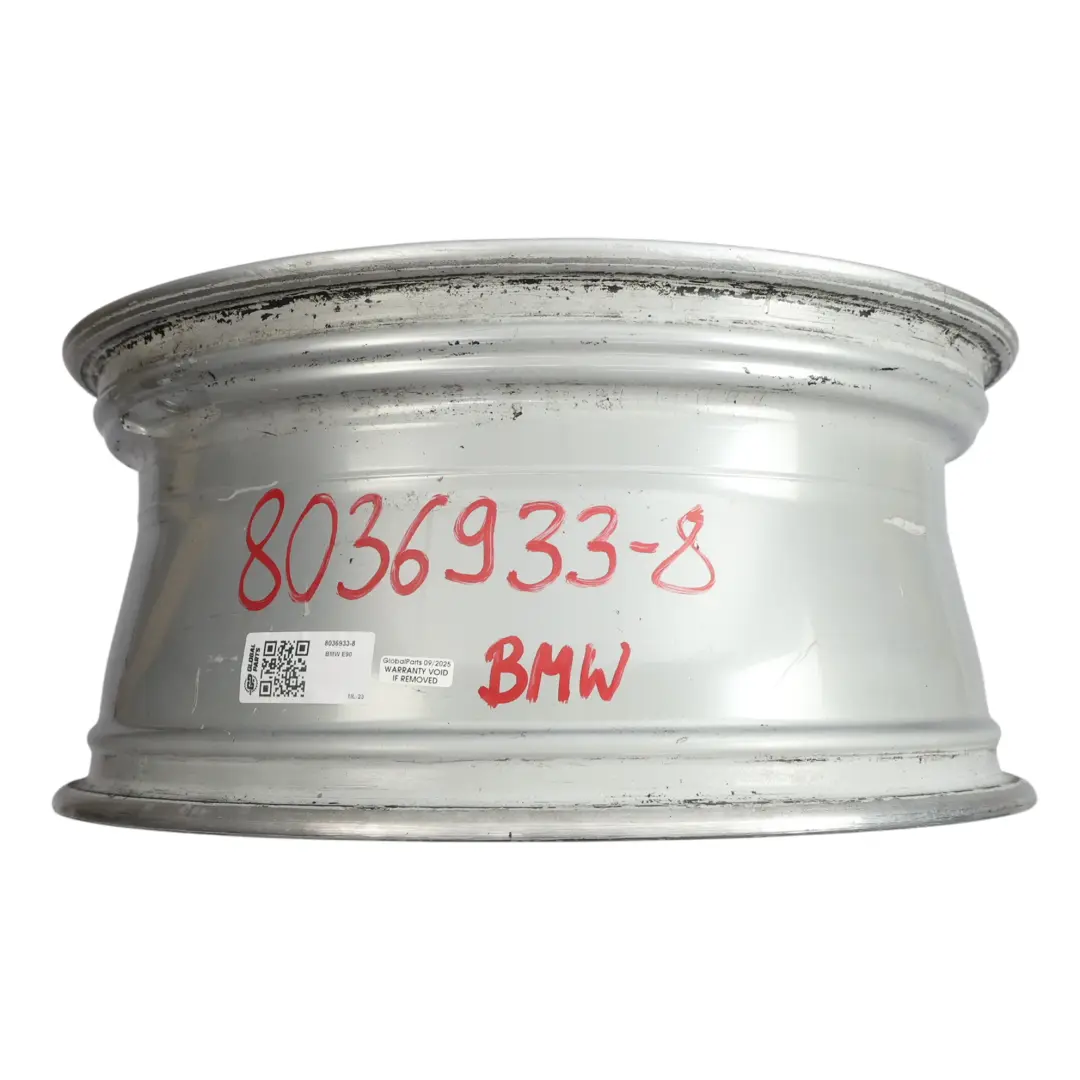  Cerchio Lega Anteriore Argento BMW E90 E92 E93 18" ET:34 8J M Spider Spoke 193 - SKU 8036933-8 - Numero di parte 8036933