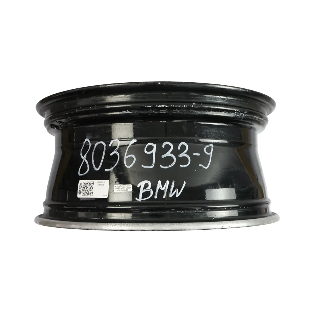 BMW E90 E91 E92 E93 Felga Aluminiowa Przednia Czarna 18" 8J ET:34 - SKU 8036933-9 - Numer Części 8036933