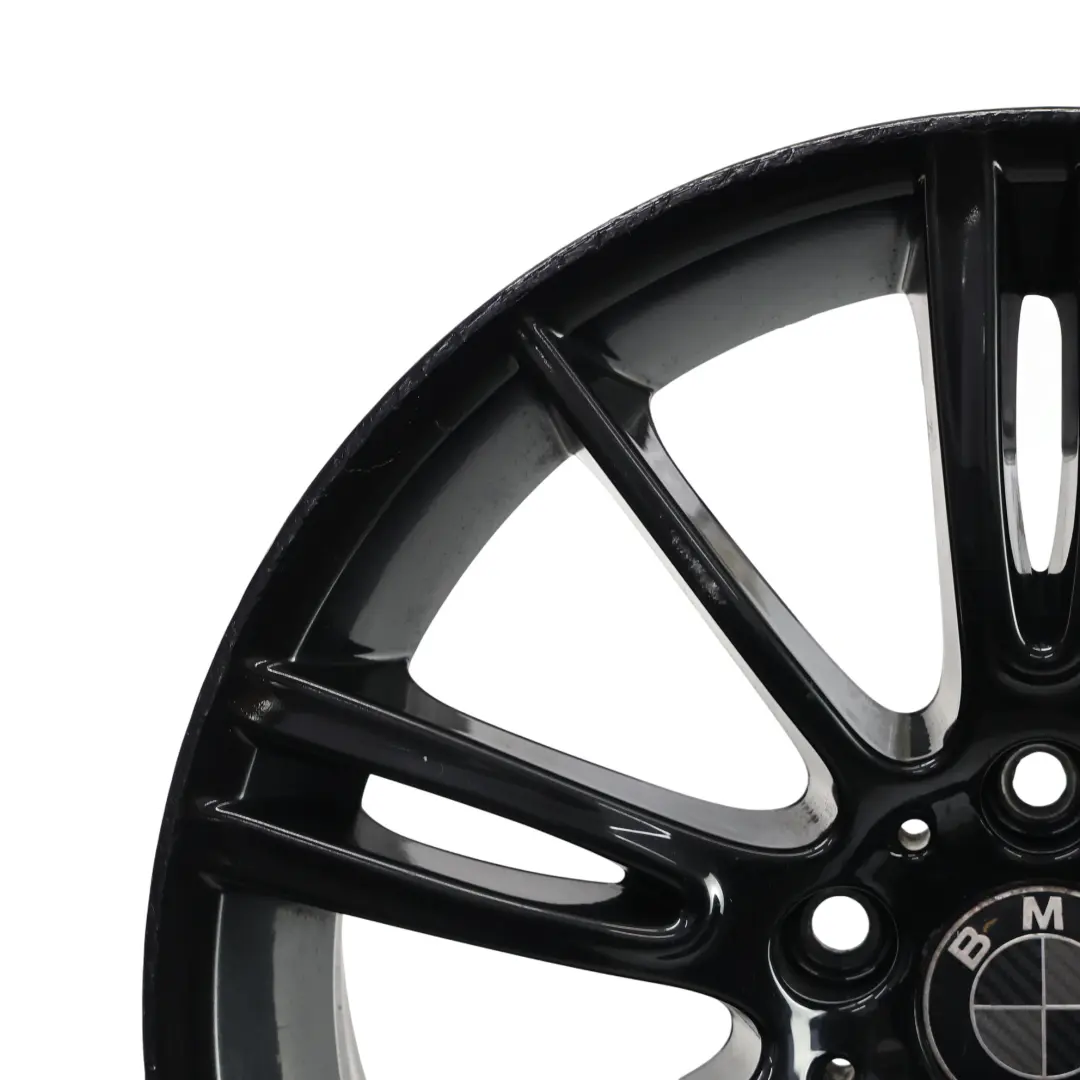 BMW E90 E91 E92 E93 Alloy Wheel Rim Front Black 18" 8J ET:34 M Spider Spoke 193 - SKU 8036933-9 - Part number 8036933