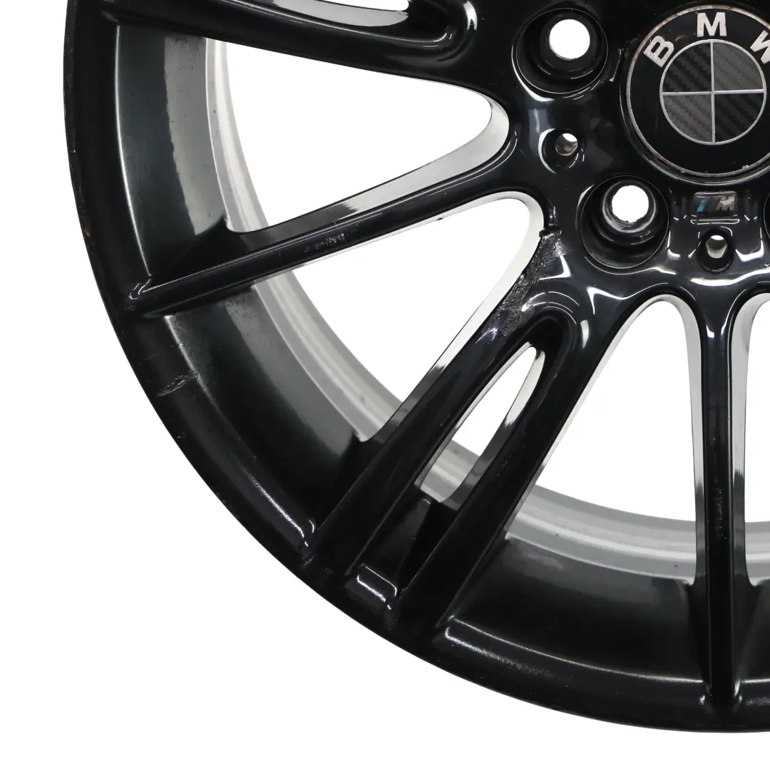 BMW E90 E91 E92 E93 Noir Jante Alliage Avant 18" 8J ET:34 M Spider Spoke 193 - SKU 8036933-9 - Numéro de pièce 8036933