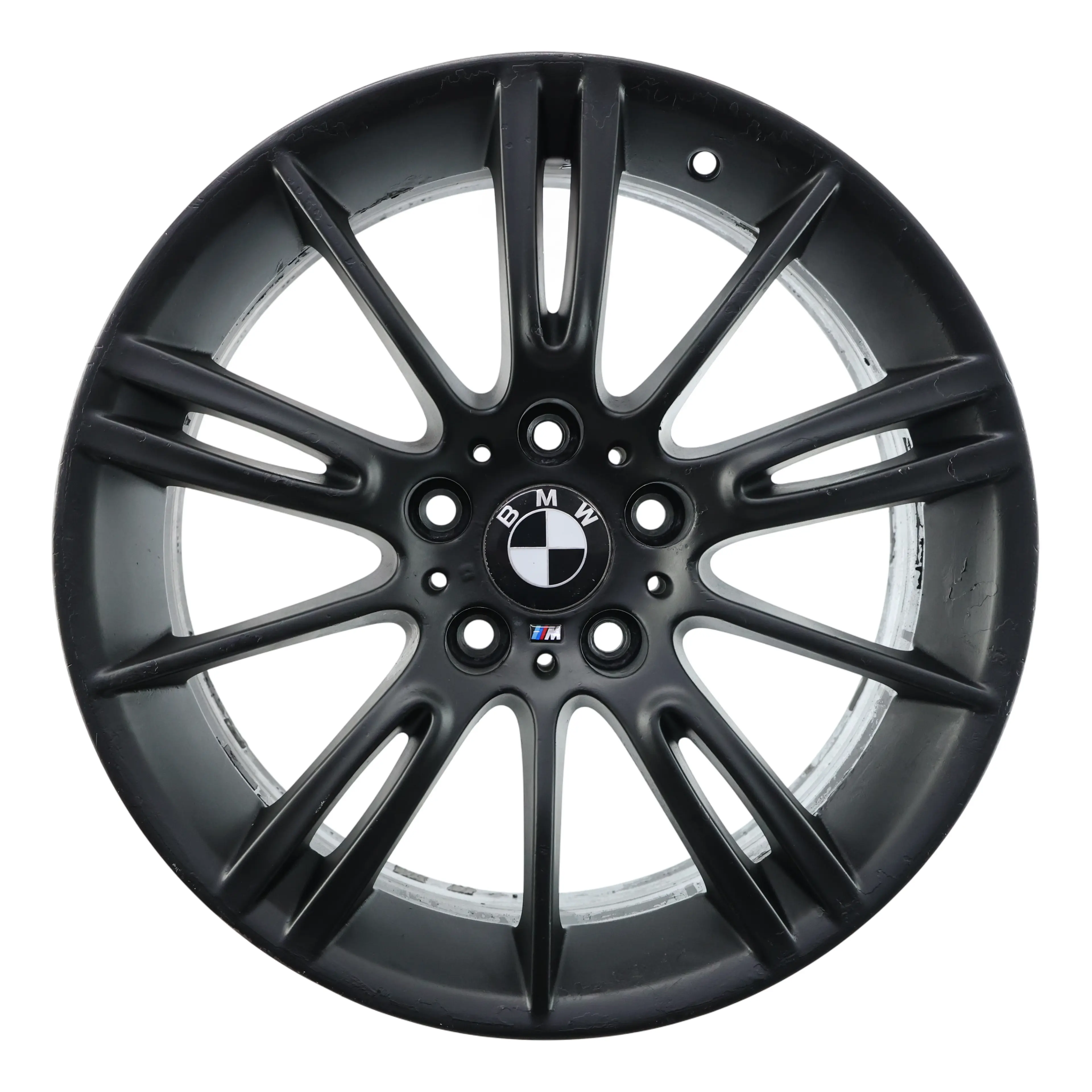BMW E90 E91 E92 Hinter Rad Felge Alu Schwarz 18" 8,5J ET:37 M Spider Speiche 193