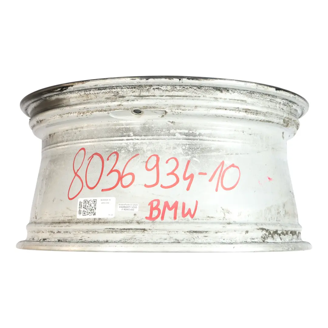 BMW E90 E91 E92 Rear Wheel Rim Alloy Black 18" 8,5J ET:37 M Spider Spoke 193 - SKU 8036934-10 - Part number 8036934