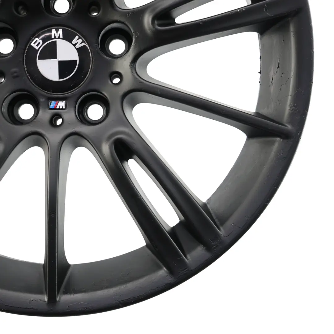 BMW E90 E91 E92 Hinter Rad Felge Alu Schwarz 18" 8,5J ET:37 M Spider Speiche 193 - SKU 8036934-10 - Teilenummer 8036934