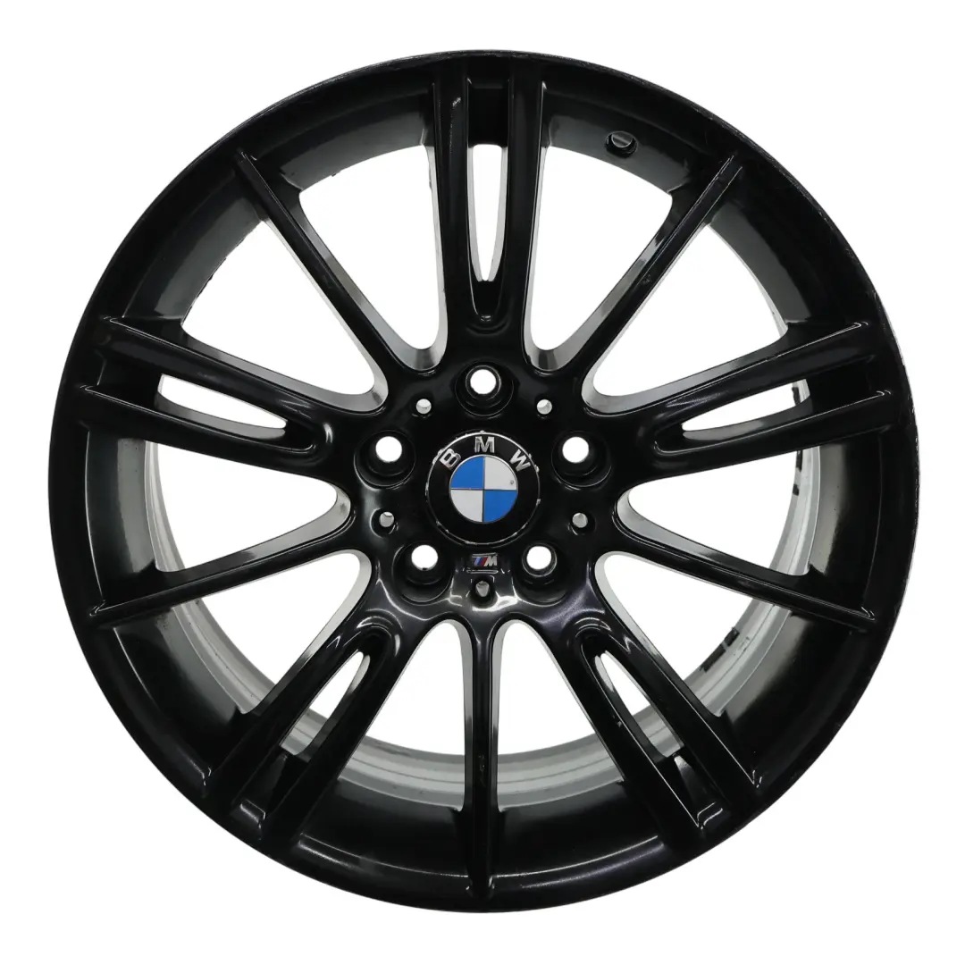 BMW E90 E91 E92 Rear Wheel Rim Alloy Black 18" 8,5J ET:37 M Spider Spoke 193 - SKU 8036934-4 - Part number 8036934