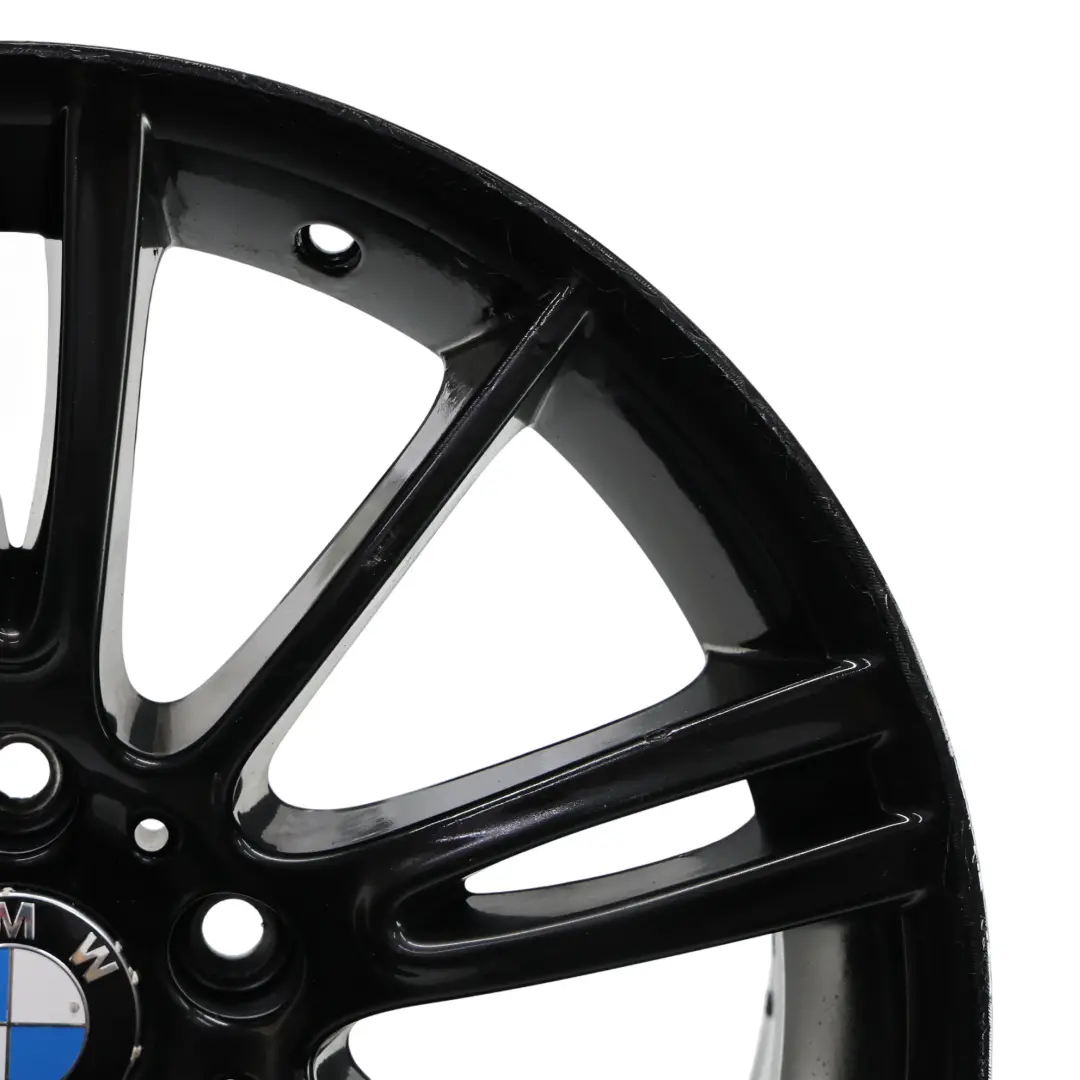 Rim Alloy Black 18" 8,5J ET:37 M Spider Spoke 193 to BMW E90 E91 E92 Rear Wheel with Part number 8036934 BMW E90 E91 E92 Rear Wheel Rim Alloy Black 18" 8,5J ET:37 M Spider Spoke 193 - SKU 8036934-4 - Part number 8036934