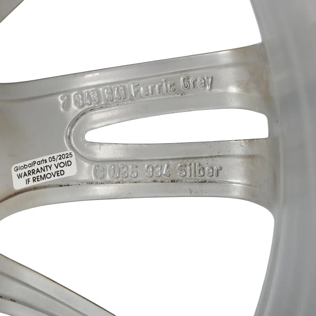 BMW E90 E91 E92 Rear Alloy Wheel Rim 18" 8,5J ET:37 M Spider Spoke 193 - SKU 8036934-5 - Part number 8036934