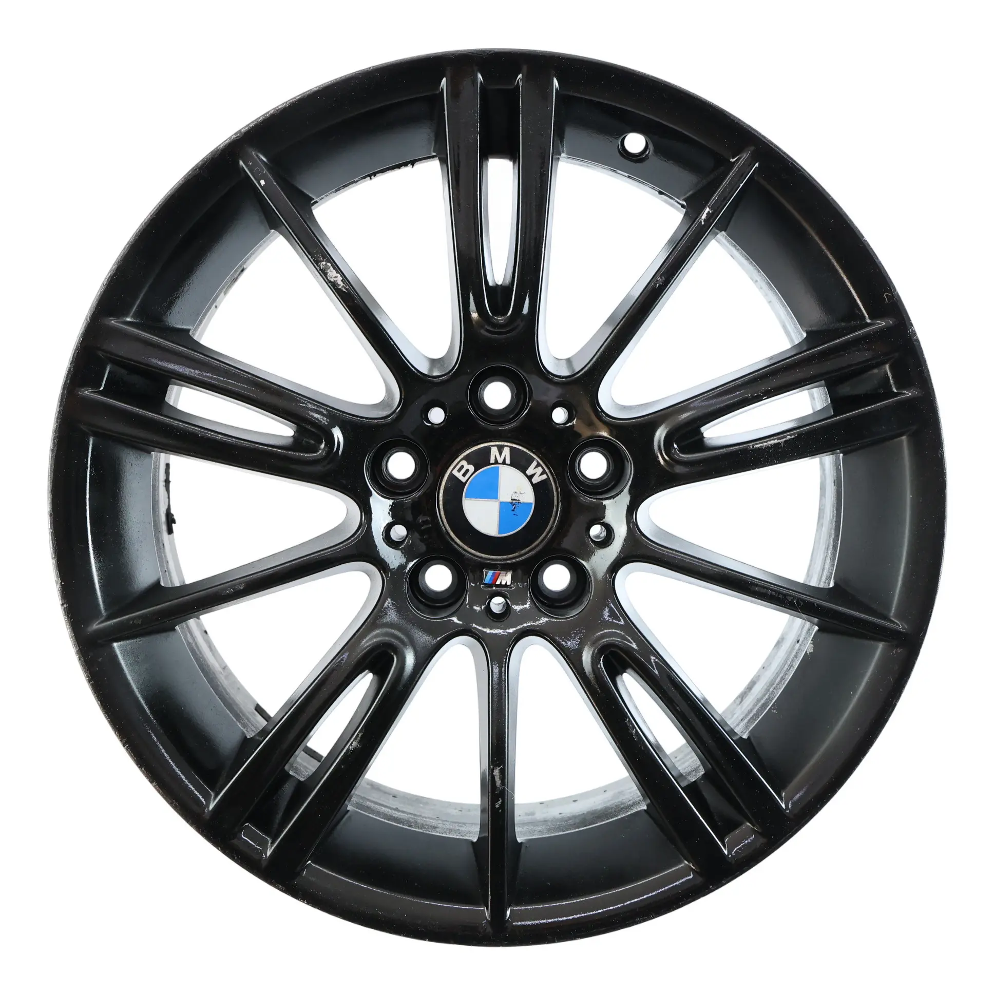 BMW E90 E91 E92 Llanta Trasera de Aluminio Negra 18 "Habla 193 8,5J ET:3 7