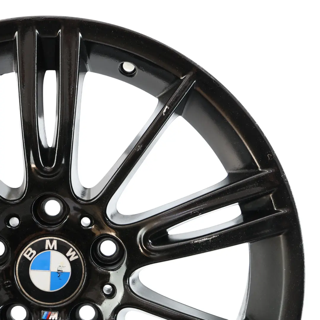 BMW E90 E91 E92 Black Rear Alloy Wheel Rim 18" 8,5J ET:37 M Spider Spoke 193 - SKU 8036934-8 - Part number 8036934