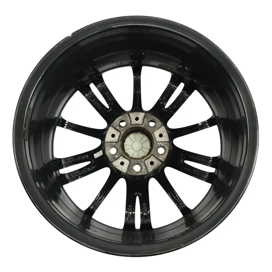 BMW E90 E91 E92 Black Rear Alloy Wheel Rim 18" 8,5J ET:37 M Spider Spoke 193 - SKU 8036934-9 - Part number 8036934