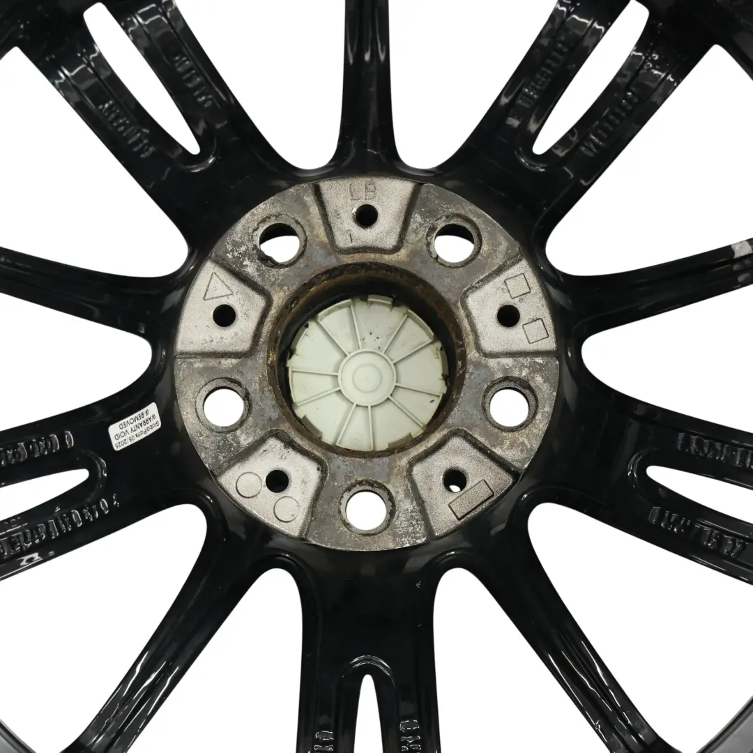 BMW E90 E91 E92 Black Rear Alloy Wheel Rim 18" 8,5J ET:37 M Spider Spoke 193 - SKU 8036934-9 - Part number 8036934