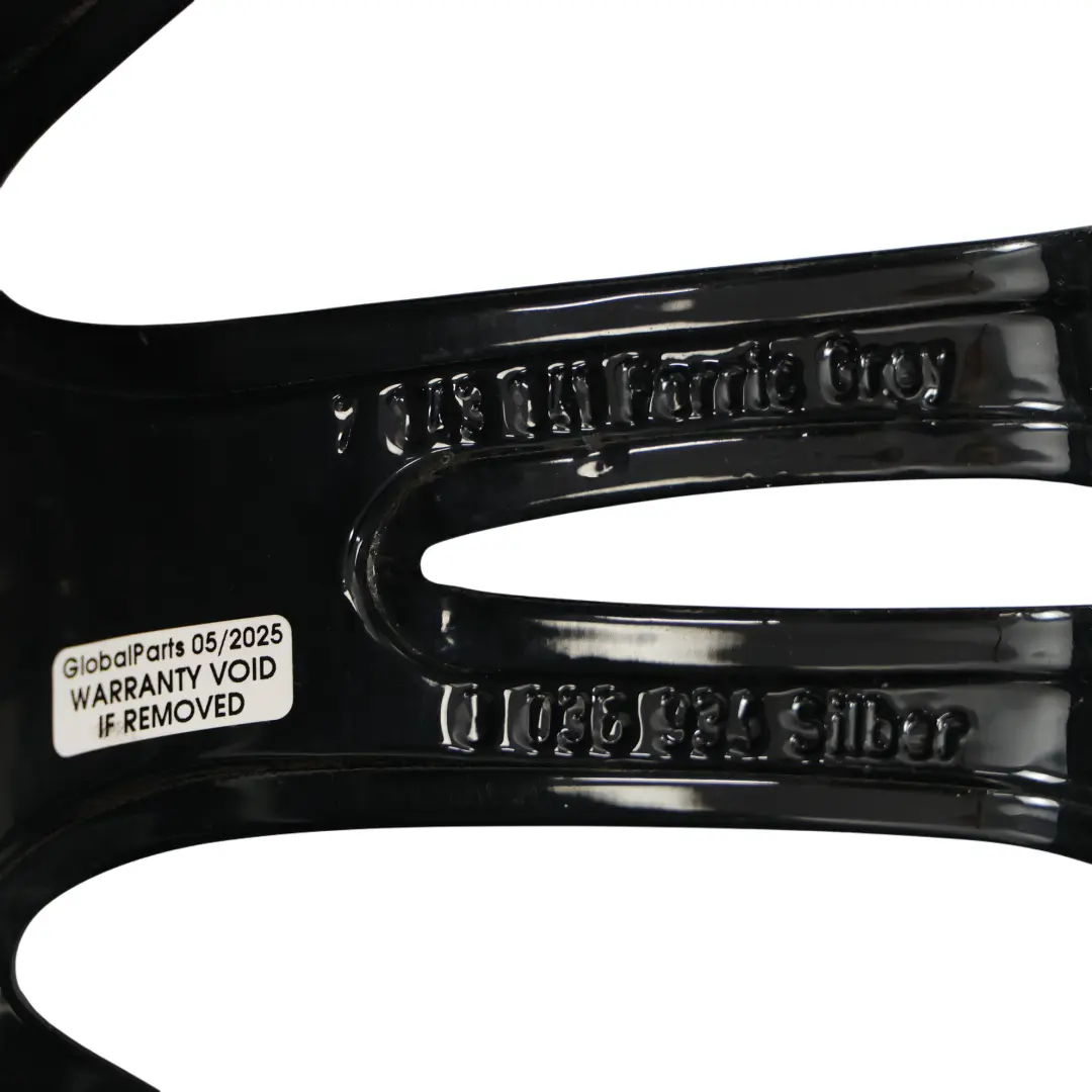 BMW E90 E91 E92 Black Rear Alloy Wheel Rim 18" 8,5J ET:37 M Spider Spoke 193 - SKU 8036934-9 - Part number 8036934