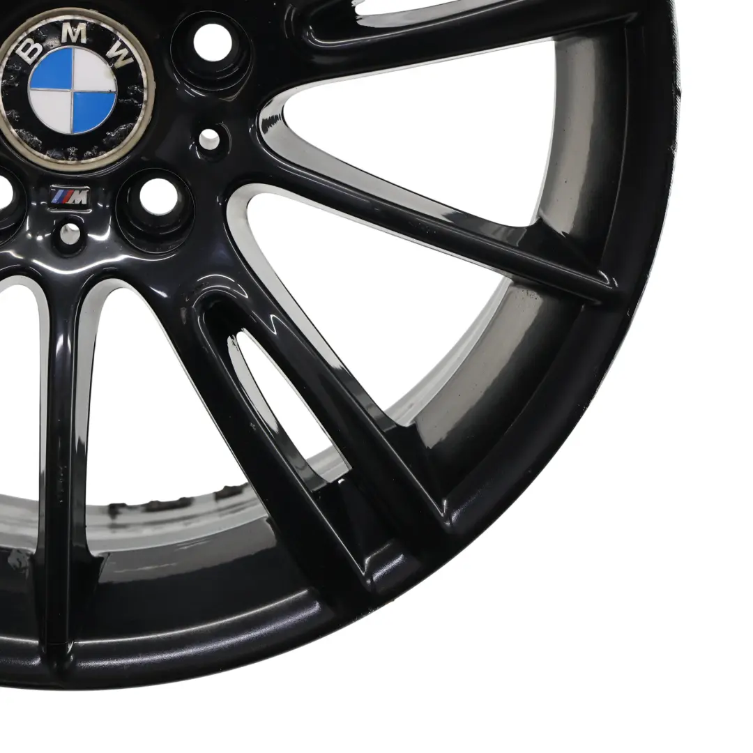 BMW E90 E91 E92 Black Rear Alloy Wheel Rim 18" 8,5J ET:37 M Spider Spoke 193 - SKU 8036934-9 - Part number 8036934