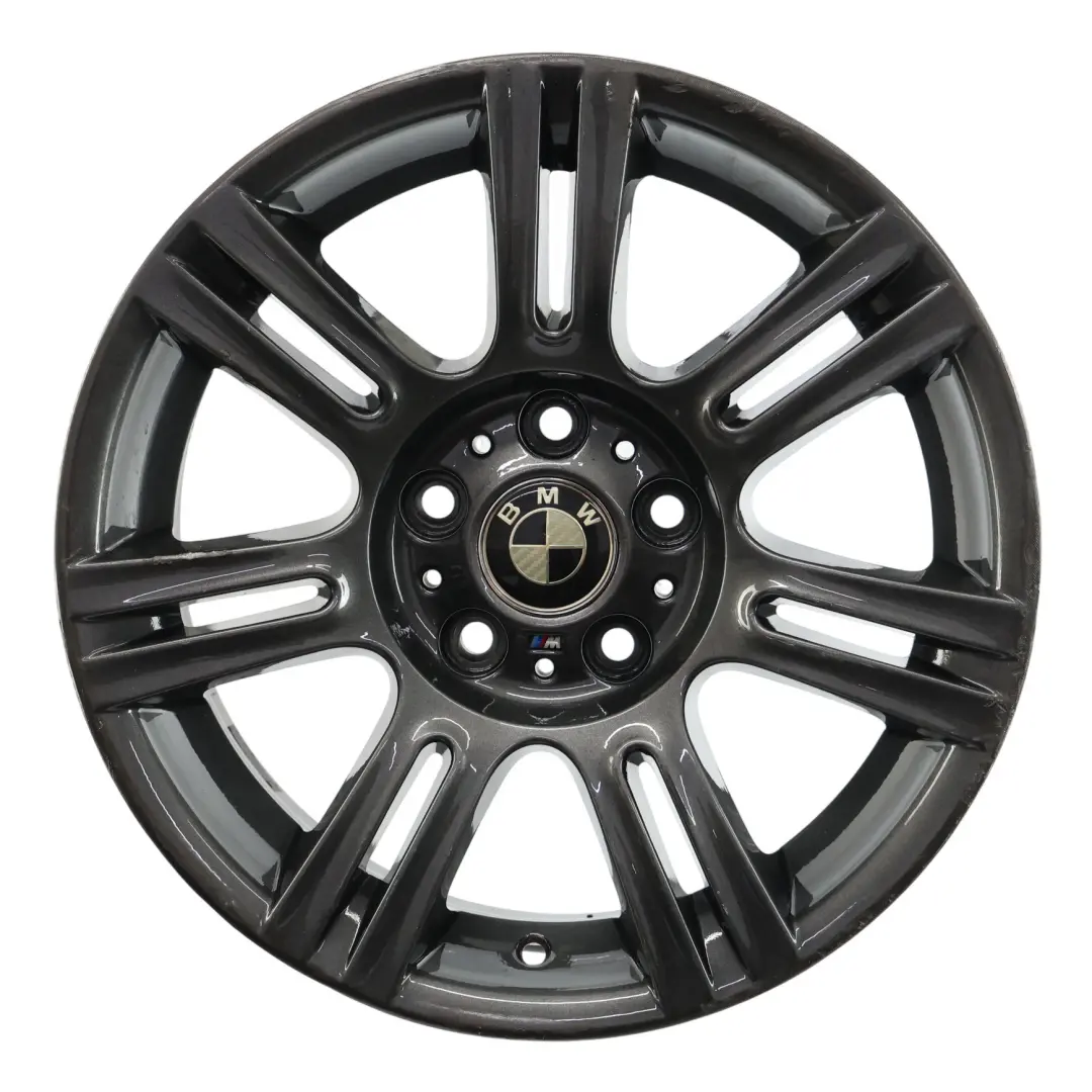 Graue Leichtmetallfelge 17" 8J ET:34 M Doppelspeiche 194 für BMW E90 E91 E92 mit Teilenummer 8036935 BMW E90 E91 E92 Graue Leichtmetallfelge 17" 8J ET:34 M Doppelspeiche 194 - SKU 8036935-11 - Teilenummer 8036935