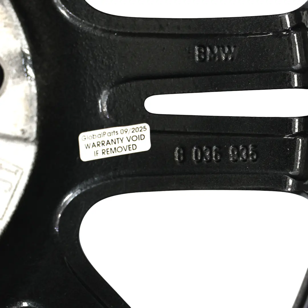 Graue Leichtmetallfelge 17" 8J ET:34 M Doppelspeiche 194 für BMW E90 E91 E92 mit Teilenummer 8036935 BMW E90 E91 E92 Graue Leichtmetallfelge 17" 8J ET:34 M Doppelspeiche 194 - SKU 8036935-11 - Teilenummer 8036935