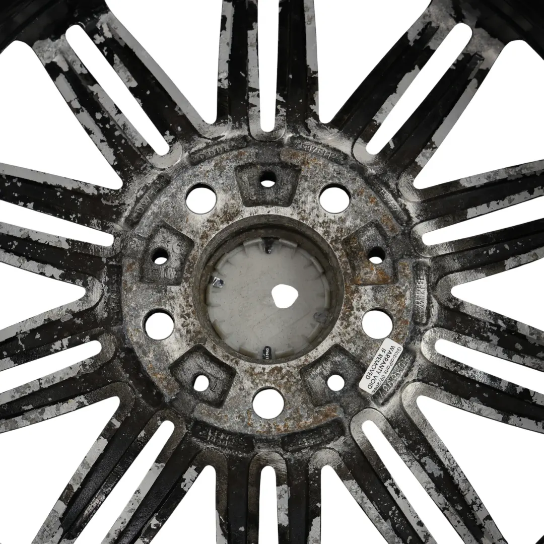 BMW E81 E82 E87 E88 Wheel Rim Alloy Black 17" 7J ET:47 M Double Spoke 207 - SKU 8036937-10 - Part number 8036937