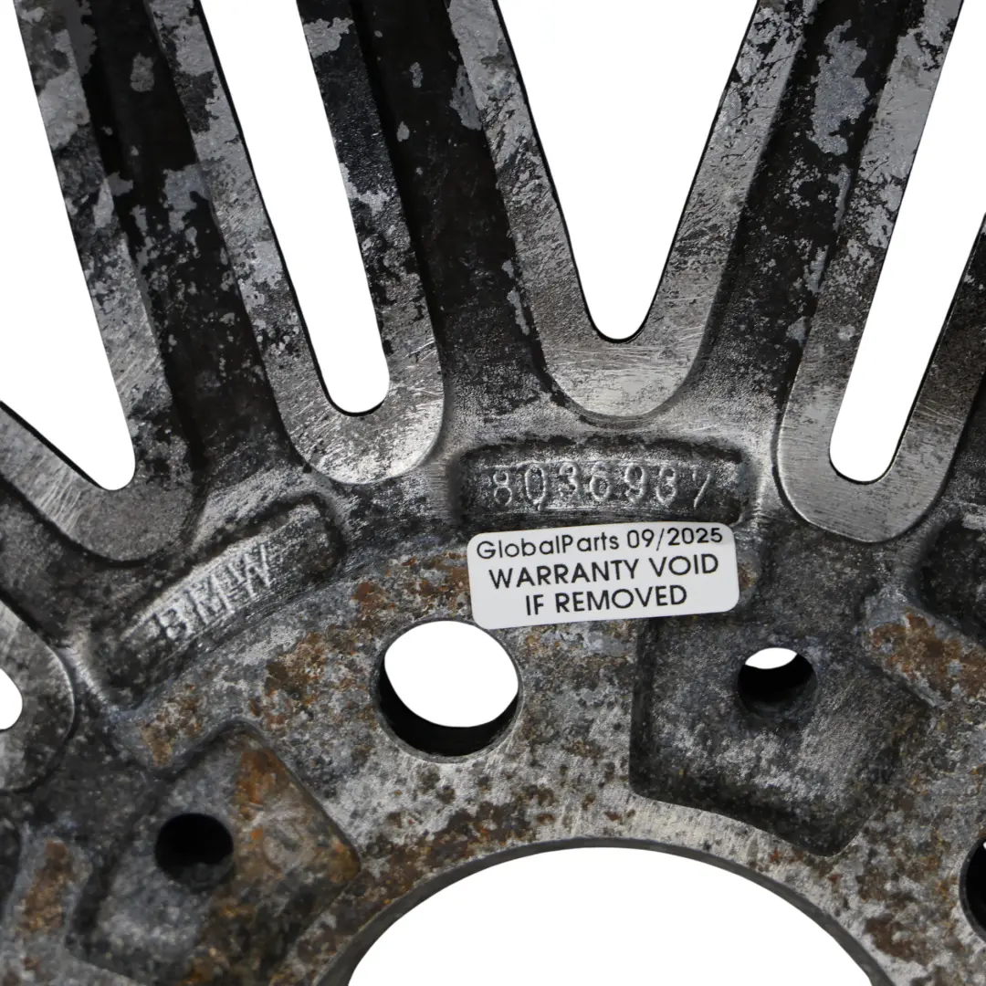 Schwarz Alu felge 17" 7J ET:47 M Doppel Speiche 207 für BMW E81 E82 E87 E88 mit Teilenummer 8036937 BMW E81 E82 E87 E88 Schwarz Alu felge 17" 7J ET:47 M Doppel Speiche 207 - SKU 8036937-10 - Teilenummer 8036937