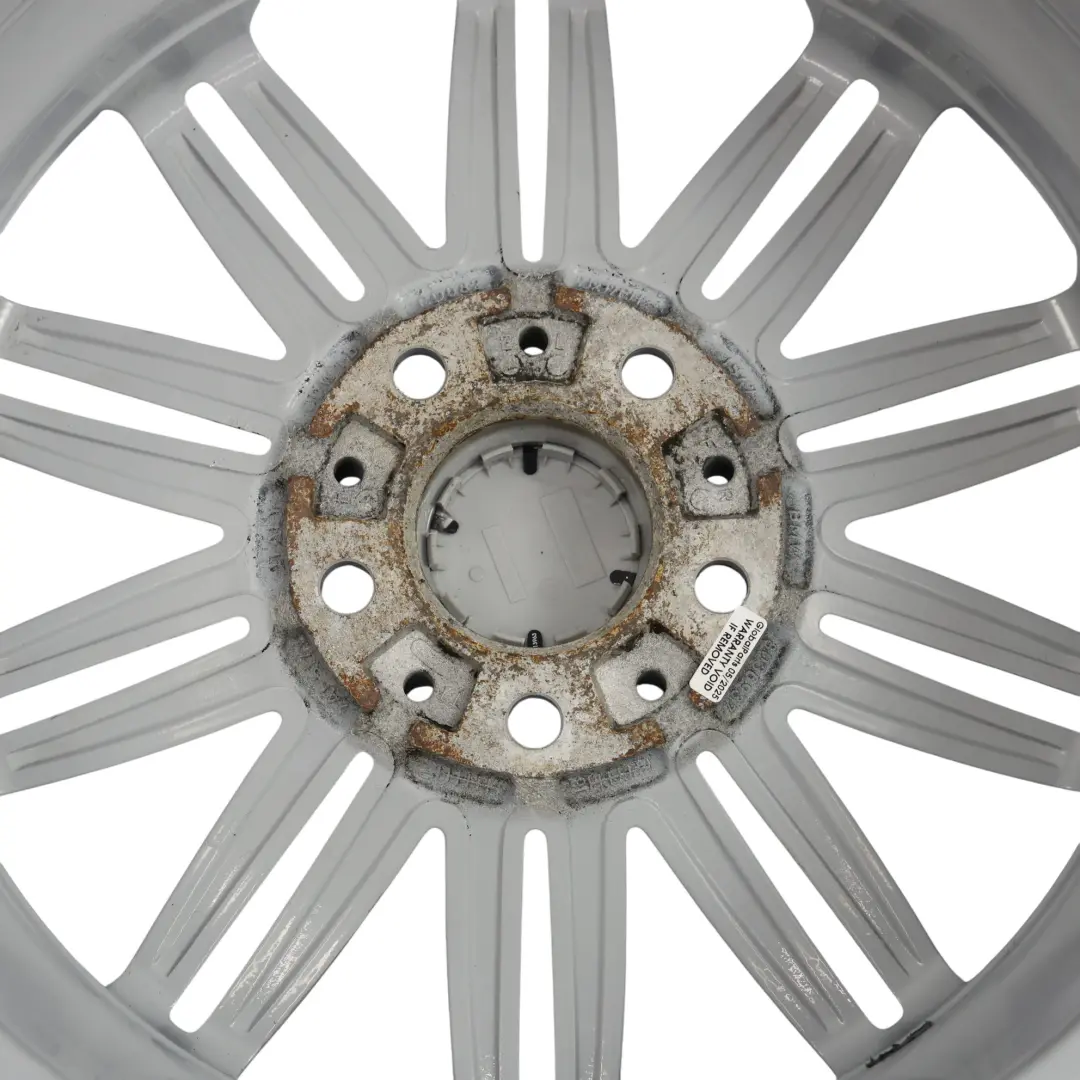 BMW E81 E82 E87 E88 Wheel Rim Alloy Silver 17" 7J ET:47 M Double Spoke 207 - SKU 8036937-6 - Part number 8036937
